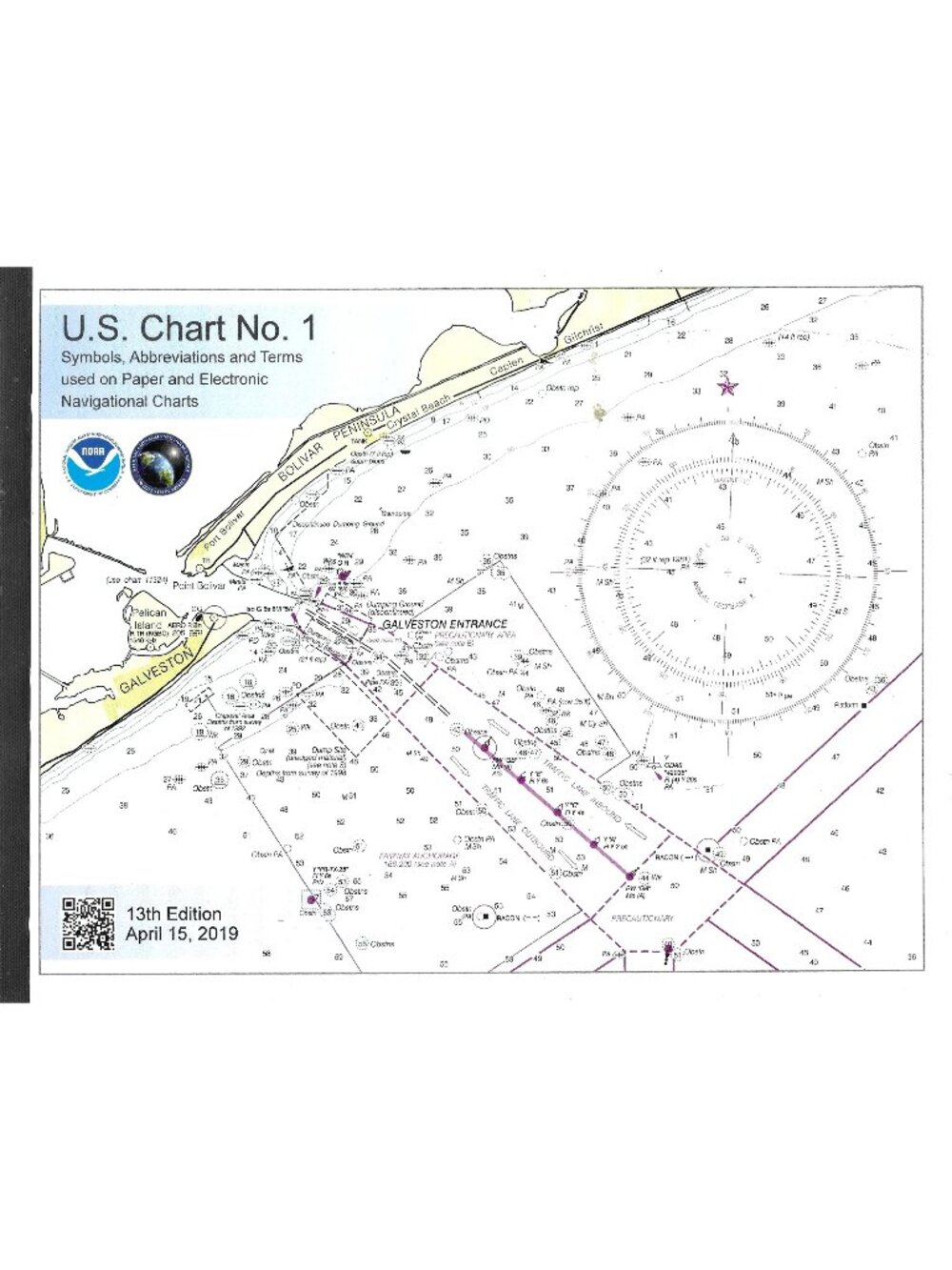 US Nautical Chart No. 1 Symbols Abbreviations Terms Navigational Charts 13th Ed
